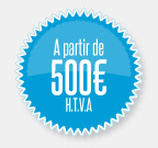 Création de logo: 500€